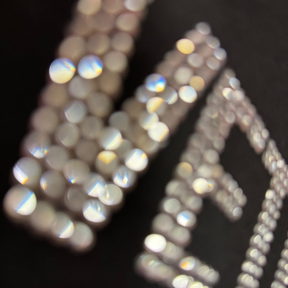 Vetements oversized crystal-embellished cotton-jersey T-shirt in black Size Larg - Picture 2 of 6